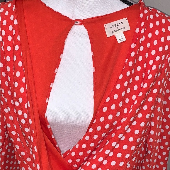 FRANCESCA RAELYNN MINI DOT SURPLUS ROMPER - Picture 3 of 7